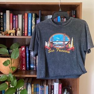 Pacsun Cropped San Francisco Top